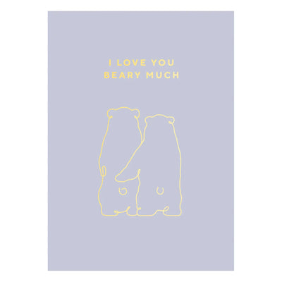 Love you Beary Much Postcard