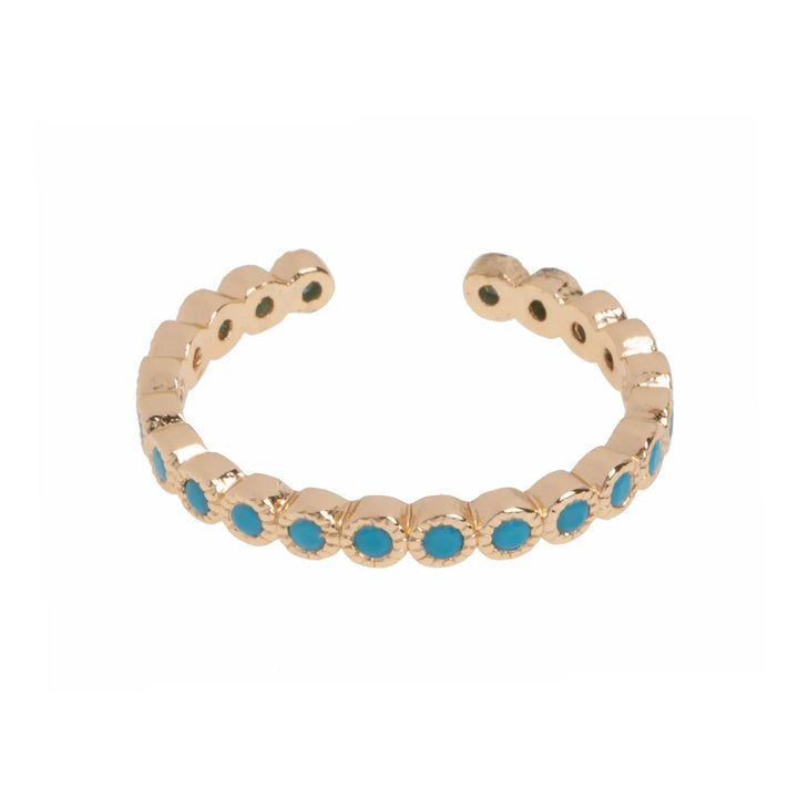 Riya - Oosterse Turquoise Ring