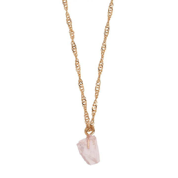 You're Gorgeous Rose Quartz Necklace