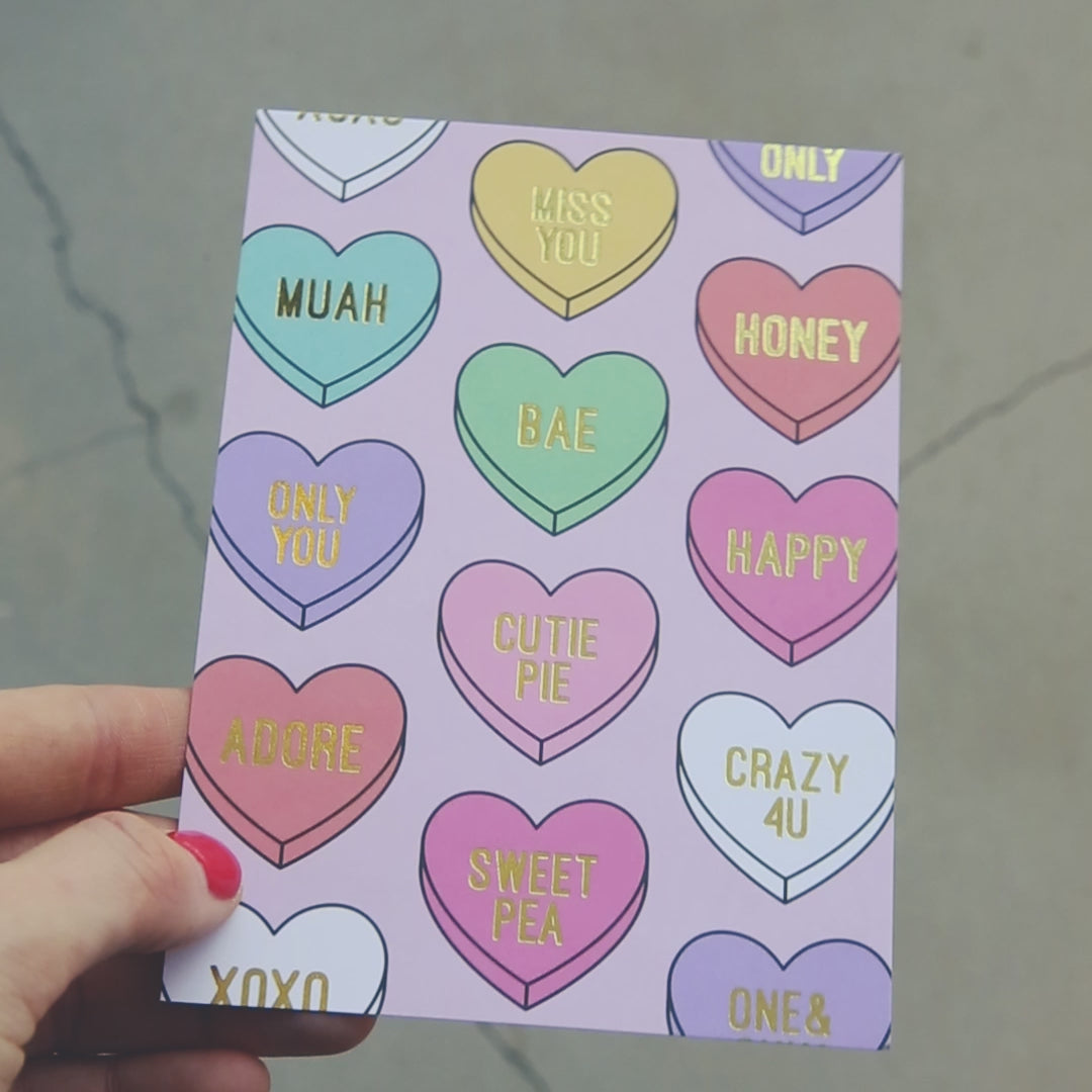 Heart Candy Postcard